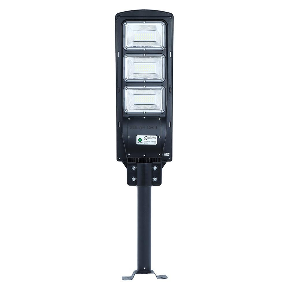 ไฟถนน SOLAR ELEKTRA ELE-D 90 วัตต์ DAYLIGHT สีดำ