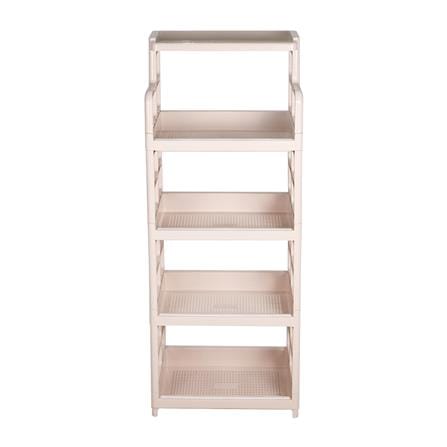 ชั้นวางของ 5 ชั้น STACKO FRIENDLY 47.5x30x125 ซม. สีเบจ_1