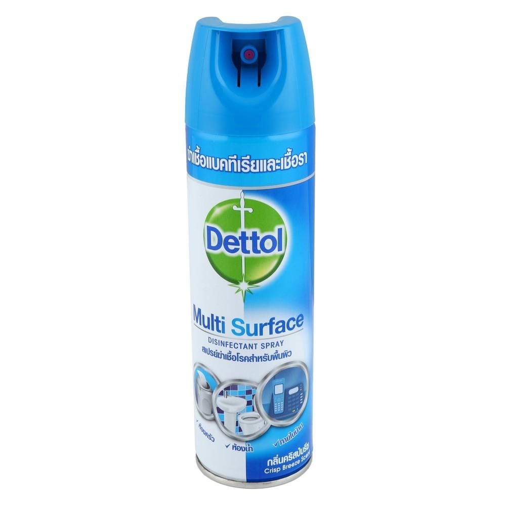 สเปรย์ฆ่าเชื้ออเนกประสงค์ CRISP BREEZE DETTOL 225 มล.