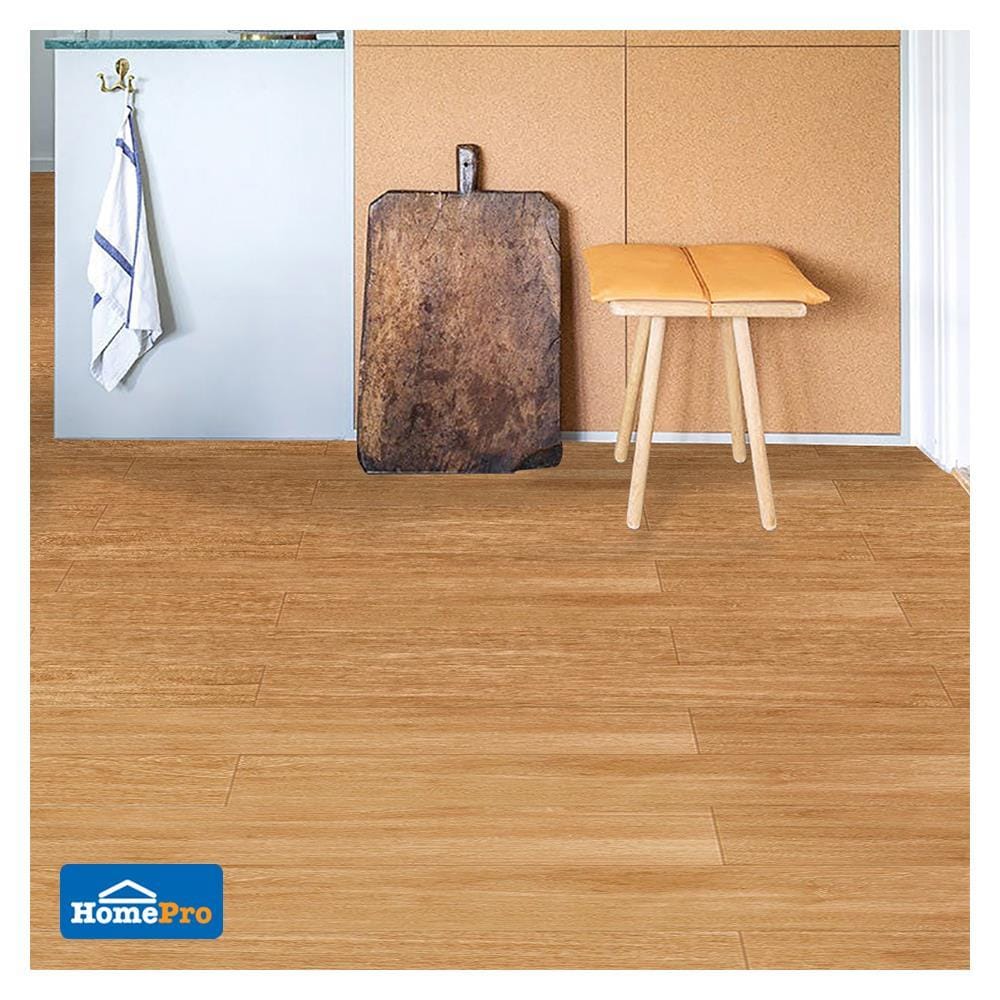 กระเบื้องพื้นพอร์ซเลน 15x60 ซม. VIGLACERA มิเนรัลไลน์ บราวน์ 1.08M2