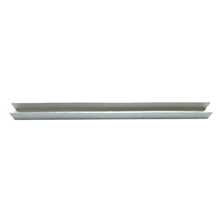 อะลูมิเนียมตัวยู (ปิดขอบ) LUMINA 1X300X1 ซม. สีขาว_0