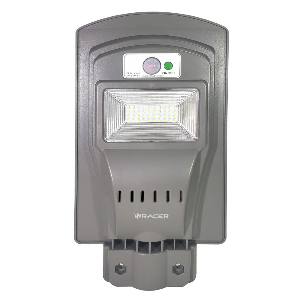 ไฟถนน SOLAR RACER LIGHT MOTION SENSOR 10 วัตต์ สีเทา