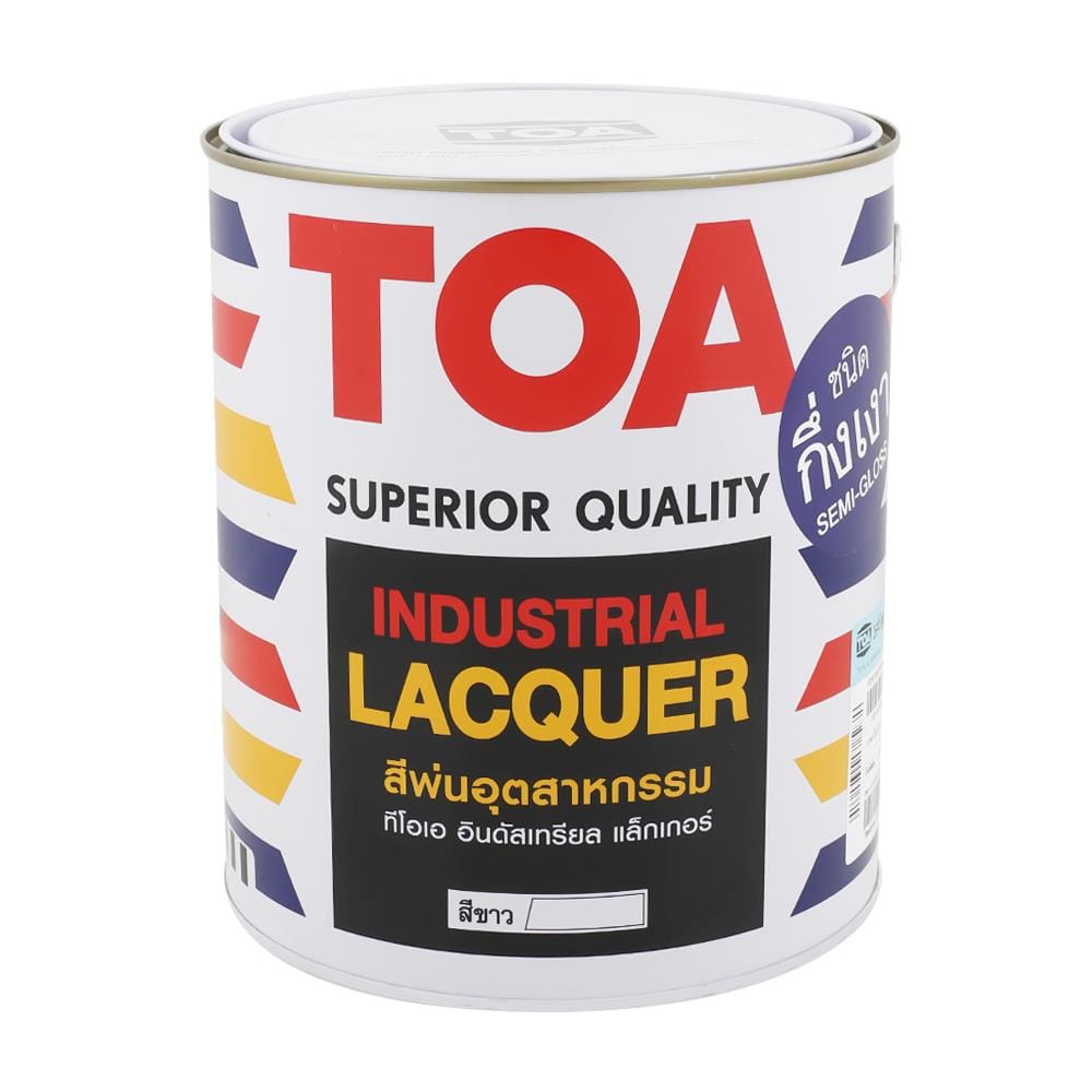 สีพ่นอุตสาหกรรม TOA INDUSTRIAL LACQUER BASE B กึ่งเงา 1 แกลลอน
