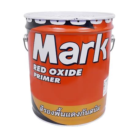 สีรองพื้นกันสนิม CAPTAIN MARK #6000 สีแดง 5 แกลลอน_0