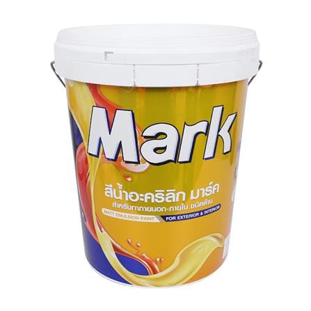 สีน้ำทาภายนอก CAPTAIN MARK #935 สีขาวครีม 5 แกลลอน_0