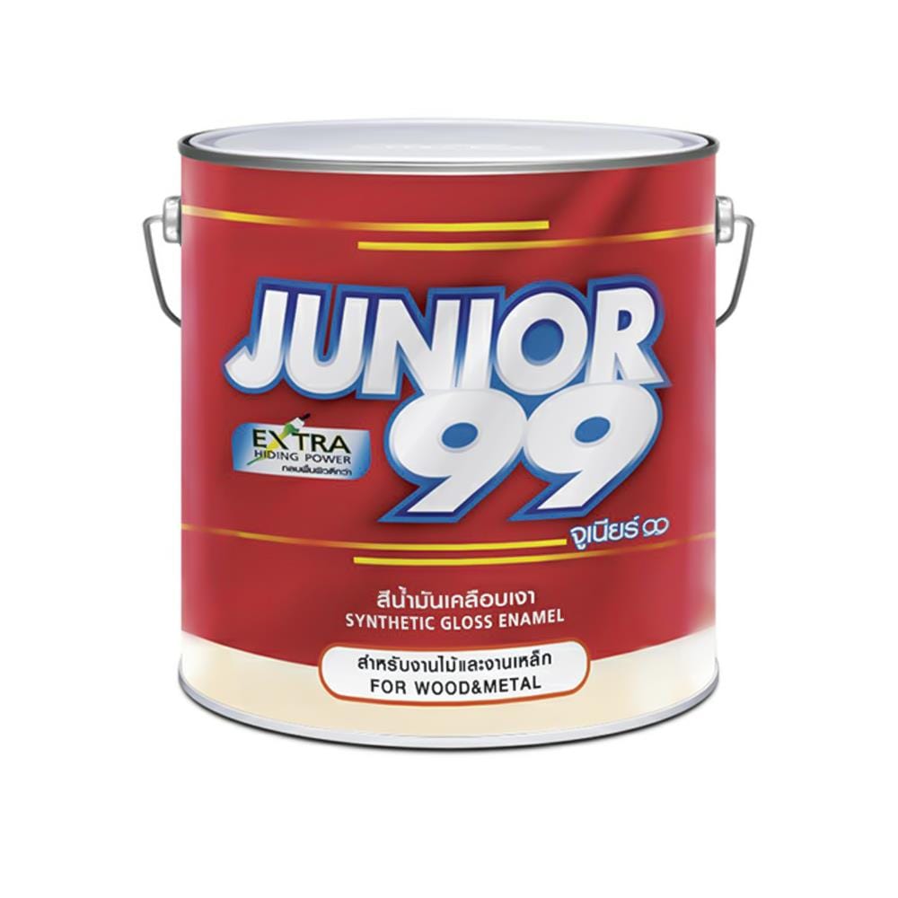 สีน้ำมันจูเนียร์99  9727 B SILVER 1GL