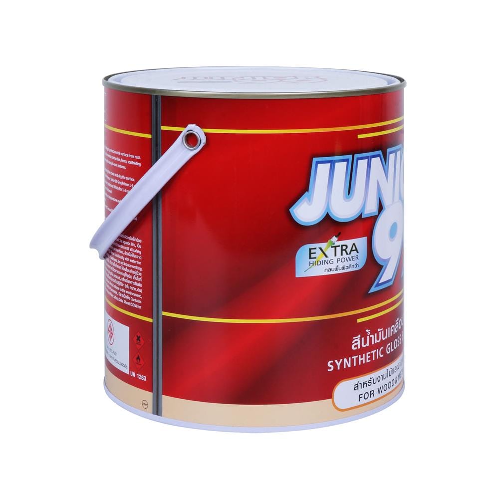 สีน้ำมันเคลืบเงา NIPPON PAINT JUNIOR 99 #9730 สี SPRING GREEN 1 แกลลอน