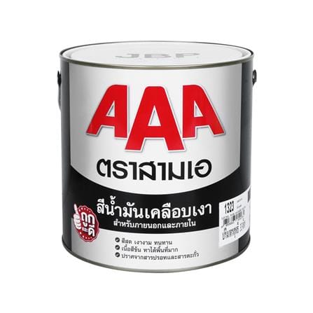 สีน้ำมัน JBP AAA #1323 สีน้ำตาลเข้ม เงา 1 แกลลอน