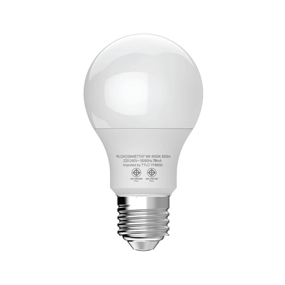 หลอด LED TOSHIBA A60 G7 9 วัตต์ COOL WHITE E27