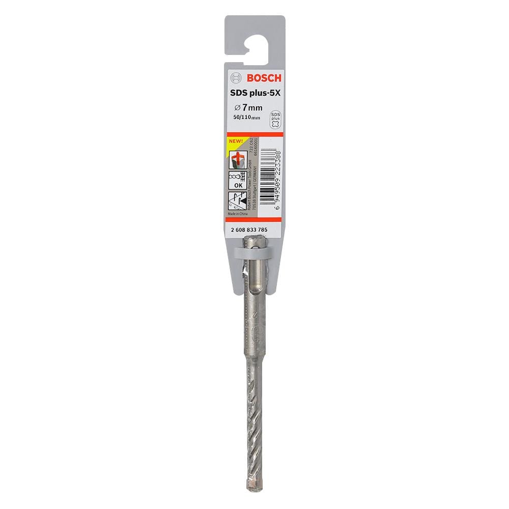ดอกสว่านโรตารี่ BOSCH SDS PLUS-5X 7X50/110 มม.