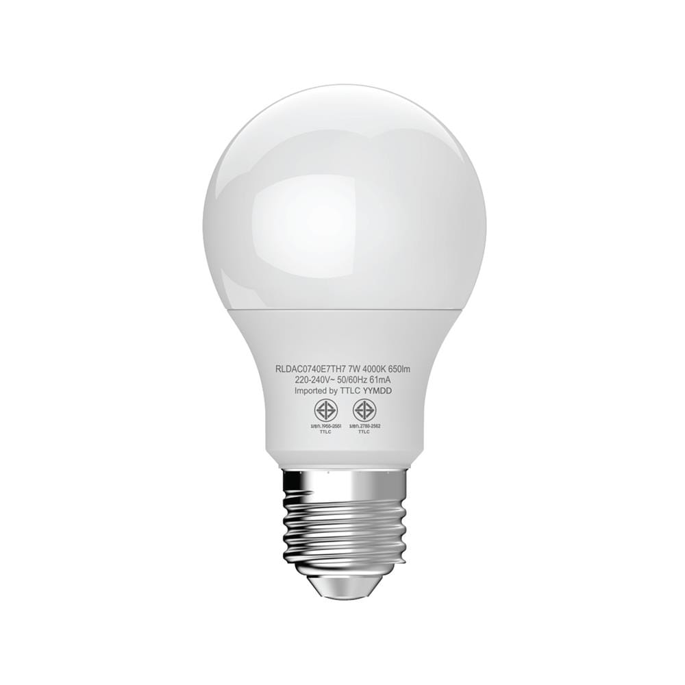 หลอด LED TOSHIBA A60 G7 7 วัตต์ COOL WHITE E27