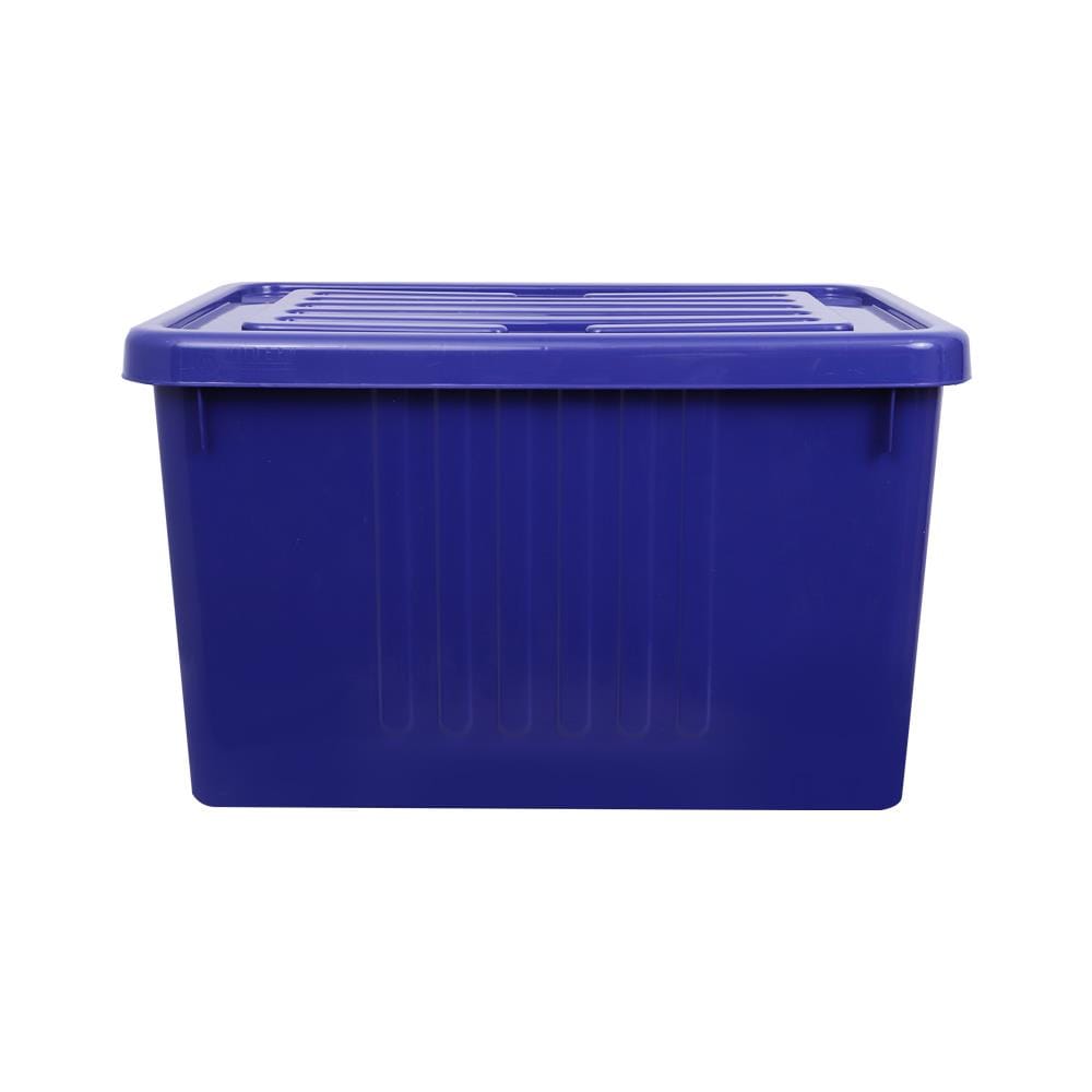 กล่องเก็บของ ME LIVING 017 46.8x75x43 ซม. 100 ลิตร สีน้ำเงิน