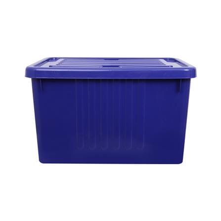 กล่องเก็บของ ME LIVING 017 46.8x75x43 ซม. 100 ลิตร สีน้ำเงิน_1