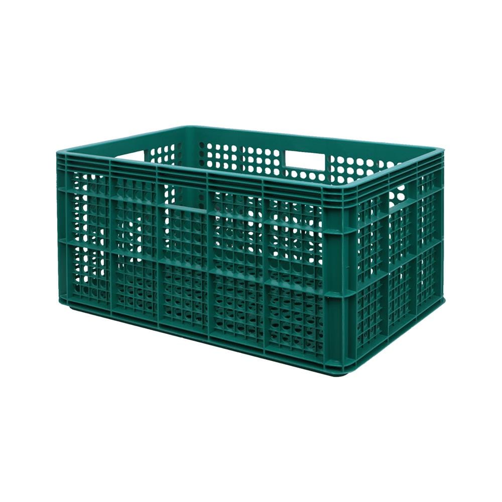 ลังผลไม้โปร่ง BASKET NNH 125COPO 34.5x54x29 ซม. สีเขียว
