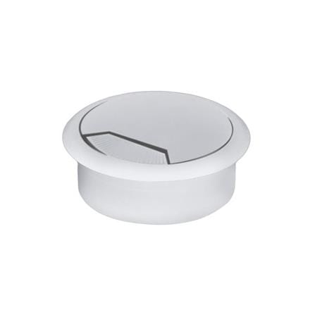 ช่องร้อยสายไฟกลม PANSIAM CC-10W 60 มม. สีขาว_0