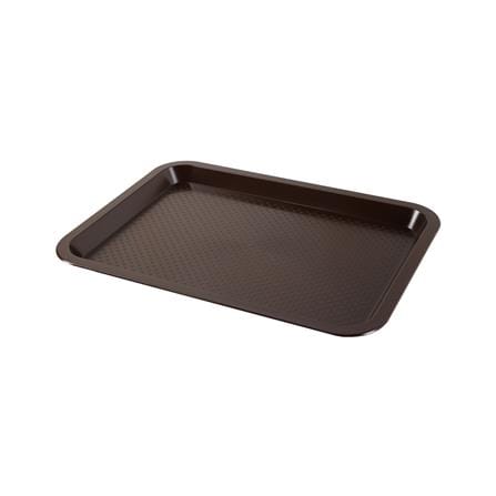 ถาดเหลี่ยม BASKET NNH 484 23.5x32.5x2ซม.น้ำตาล_0