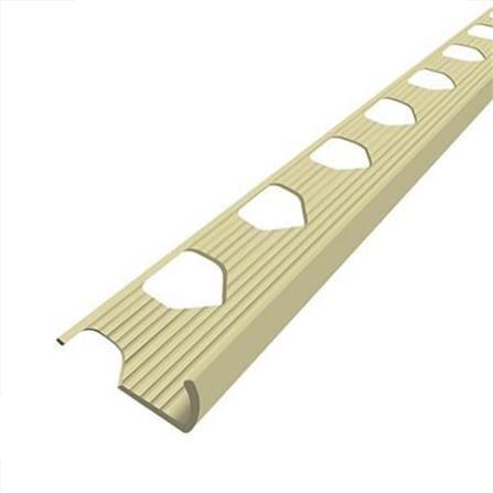 คิ้ว PVC ชวากร KD-00184-01 10 มม. สีครีม 2 ม.