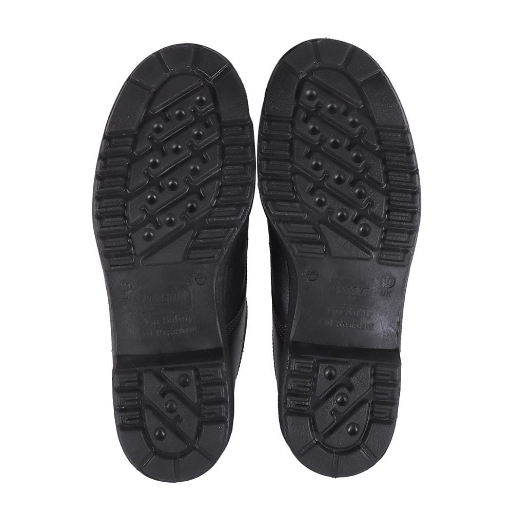 รองเท้านิรภัยหนังหุ้มส้น พื้น PU PANGOLIN ECONOMY เบอร์ 10 สีดำ