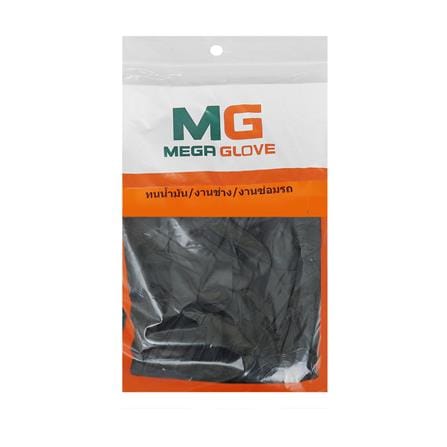 ถุงมือยางไนไตร MEGA GLOVE SUPER BLACK 6 Mil สีฟ้า แพ็ก 24 ชิ้น_1