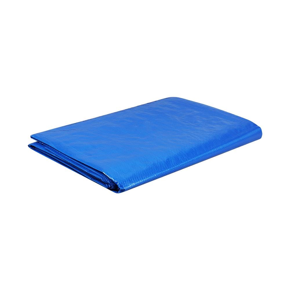 ผ้าใบเกรดหนา GARTENE 4X6 ม. สีฟ้า