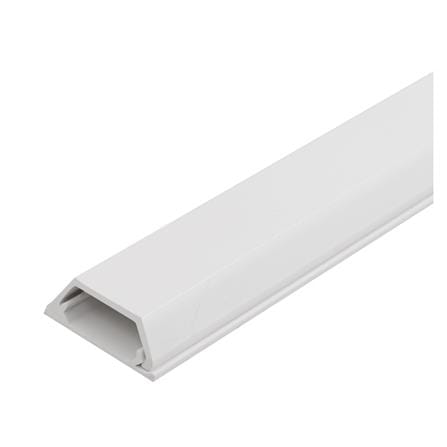 รางโทรศัพท์ ELECKTA 25x10 มม.1 เมตร สีขาว_0