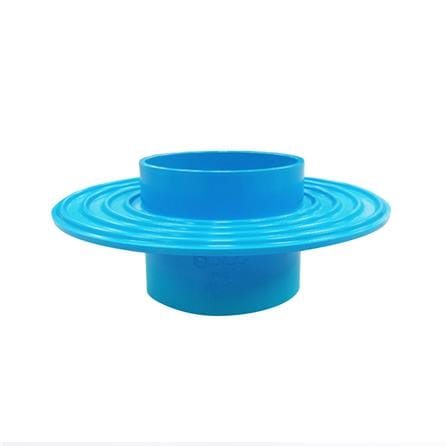 ข้อต่อกันซึม ช่วงสั้น-บาง PVC SCG 4 นิ้ว สีฟ้า_0