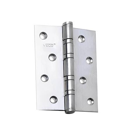 บานพับ 4x3 นิ้ว x 2 มม. VECO 4BB สีสเตนเลส (แพ็ก 3 ชิ้น) 1 แถม 1_0
