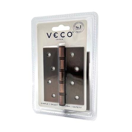 บานพับ 4X3 นิ้ว X 2 มม. VECO 4BB สีทองแดงรมดำ (แพ็ก 3 ชิ้น) 1 แถม 1_4