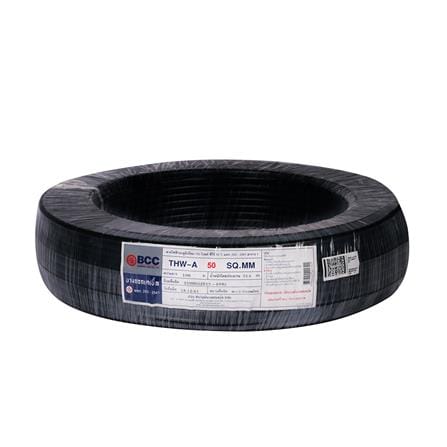 สายไฟ THW-A BCC 1X50 ตร.มม. 100 ม. สีดำ_0