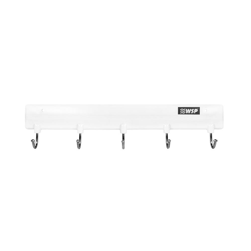 ขอแขวนผ้า 5 ขอ WSP BA-2028 สีขาว