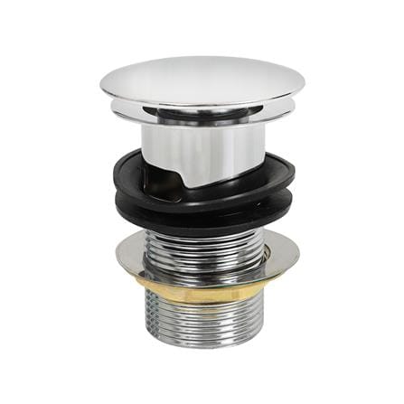 สะดืออ่างล้างหน้าแบบกด DONMARK DM-320 สเตนเลส