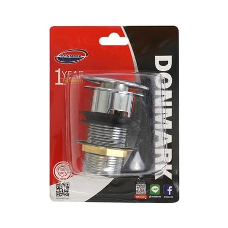 สะดืออ่างล้างหน้าแบบกด DONMARK DM-320 สเตนเลส_1