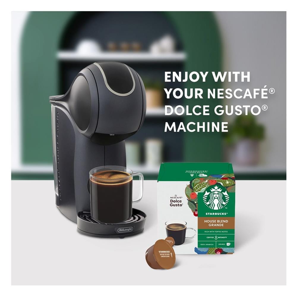 แคปซูลเครื่องชงกาแฟ NESCAFE DOLCE GUSTO STARBUCKS HOUSE BLEND AMERICANO