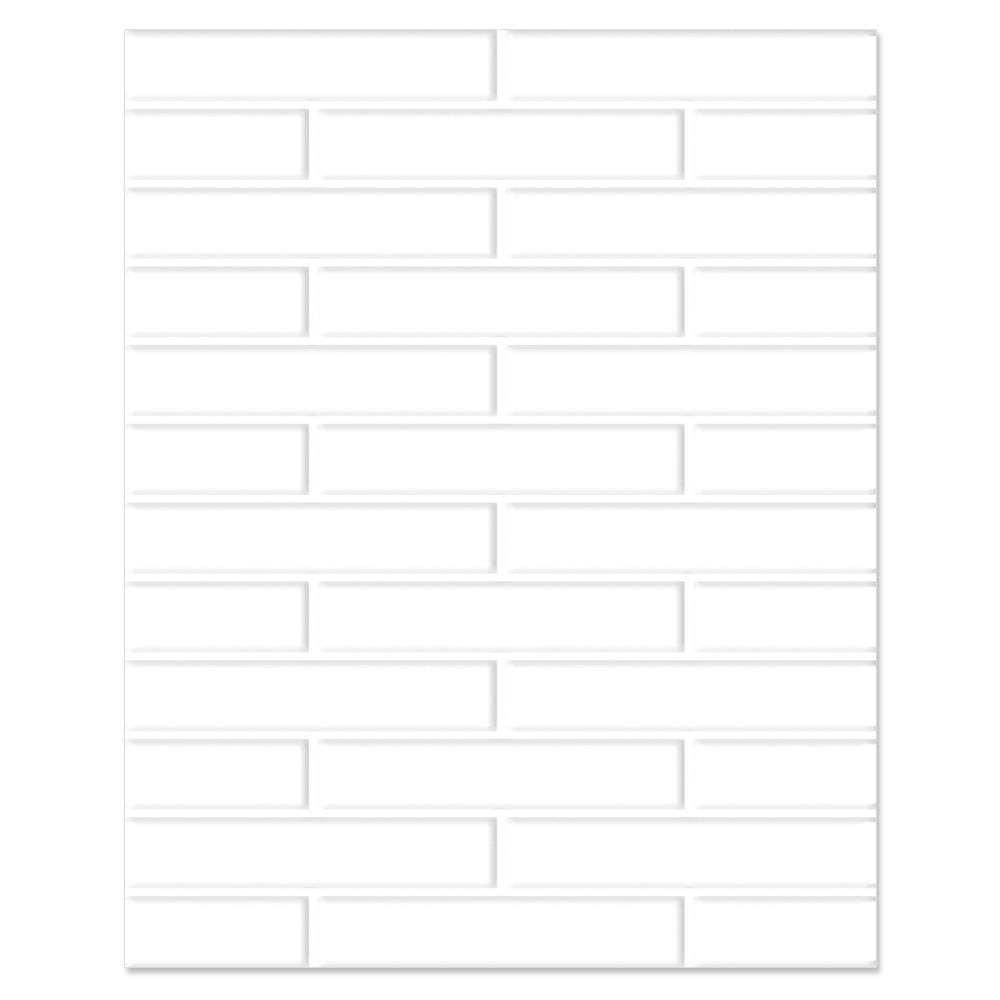 กระเบื้องผนัง 8x10 นิ้ว DURAGRES วอลตั้น ไวท์ A 1M2