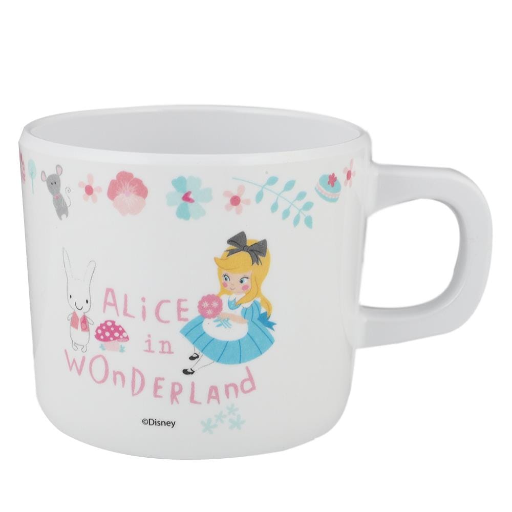 ถ้วยหูเมลามีน 300ml SUPERWARE ALICE BABY GIRL