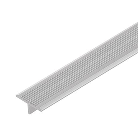 เส้นแบ่งแนวอะลูมิเนียม DP DDSA 152500 15 มม. 2.5 ม. สีเงิน