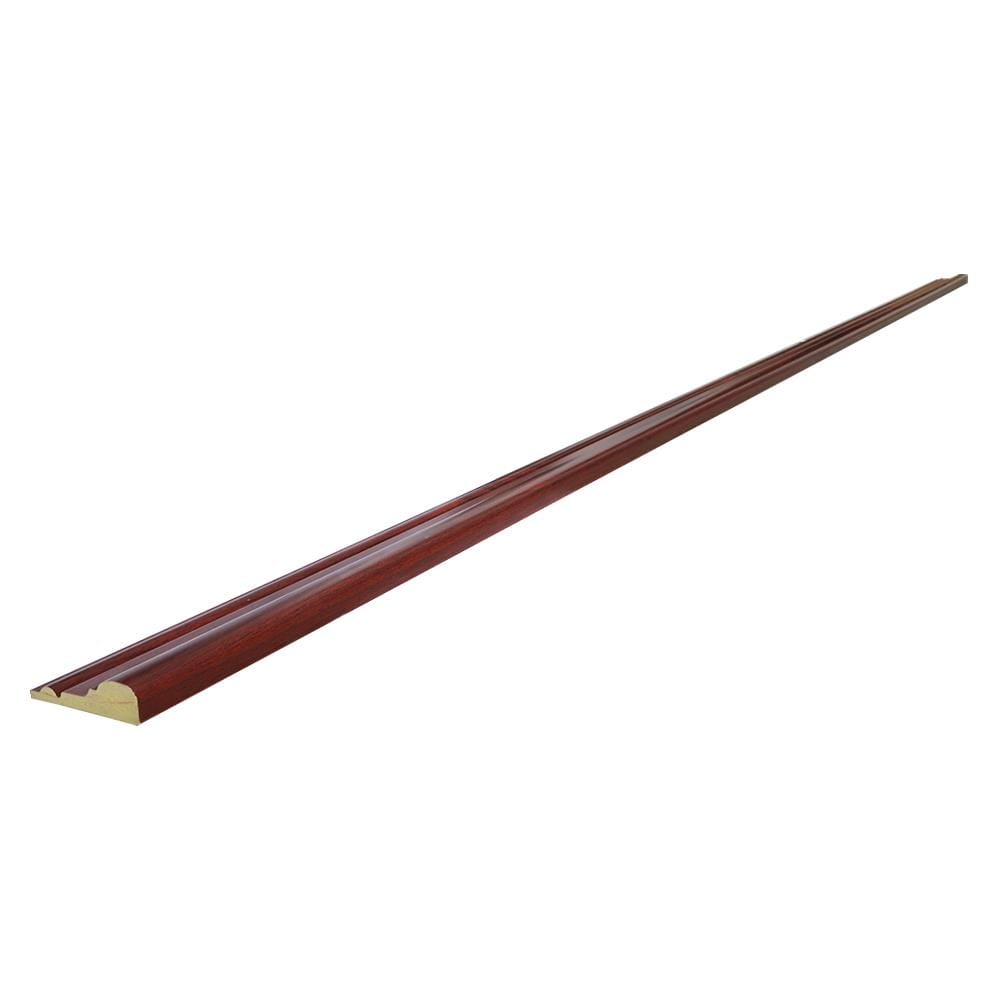 ซับวงกบ PS LINEDEKOR MG3002-4 7.5x300x2.1 ซม. สีไม้แดง