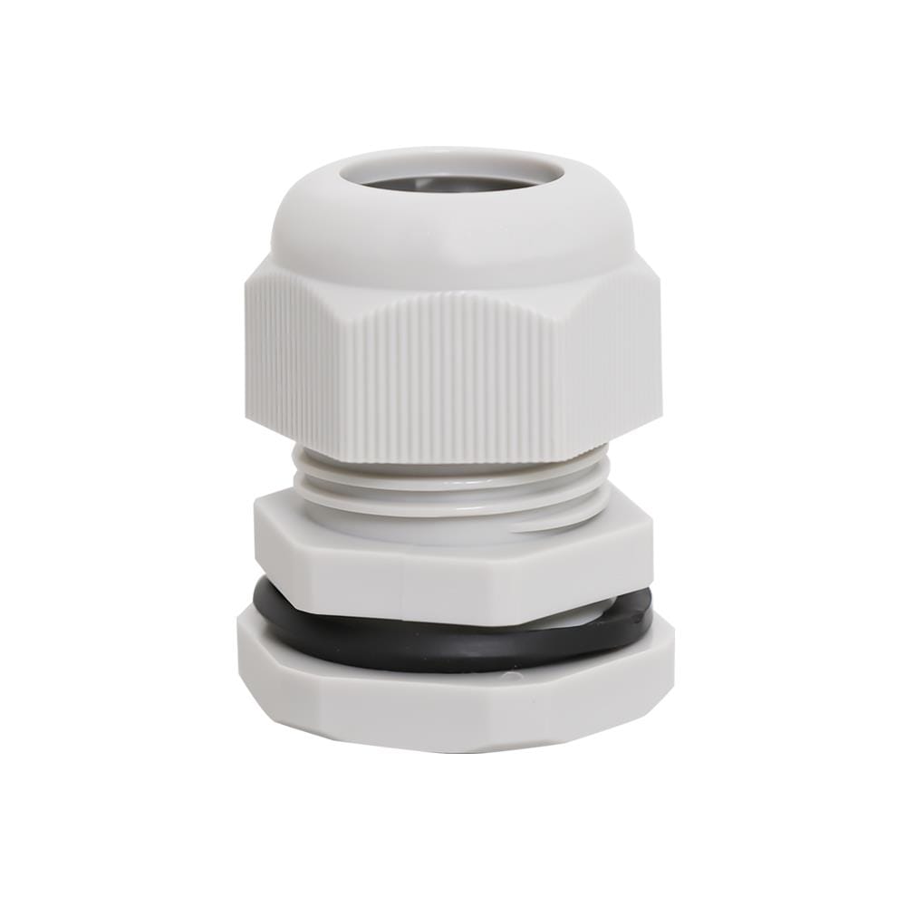 เคเบิ้ลแกลนด์เกลียวล็อค HACO HM-25G สีเทา