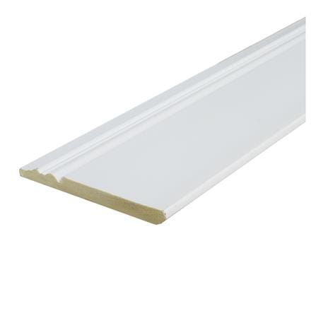 บัวพื้น PS LINEDEKOR MG3401-5 9.0x300x0.7 ซม. สีขาวด้าน