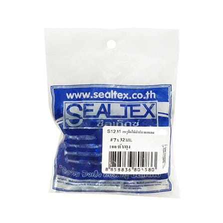 สกรูยึดไม้ฝาปลายแหลม SEALTEX 7x32 มม. 100 ชิ้น_1