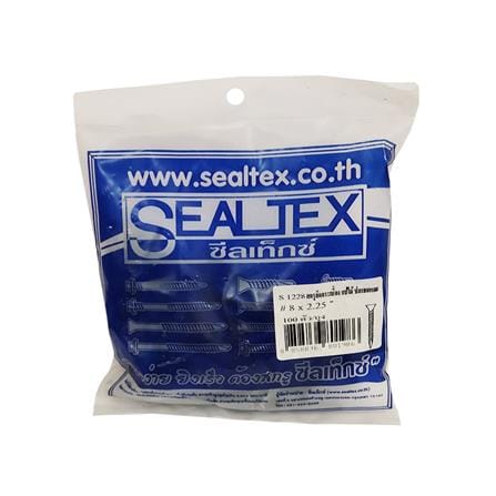 สกูรยึดกระเบื้องปลายแหลม SEALTEX 8X2.25 นิ้ว 100 ชิ้น_1