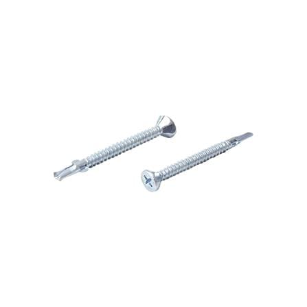 สกรูยึดไม้ฝาปลายสว่านมีปีก SEALTEX 8x45 มม. 100 ชิ้น_0