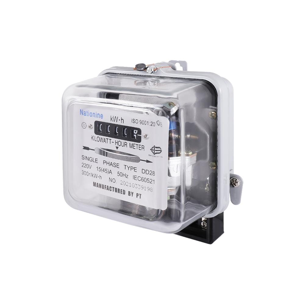 มิเตอร์ไฟ 15/45A DD28 1 เฟส 2 สาย NATIONINE
