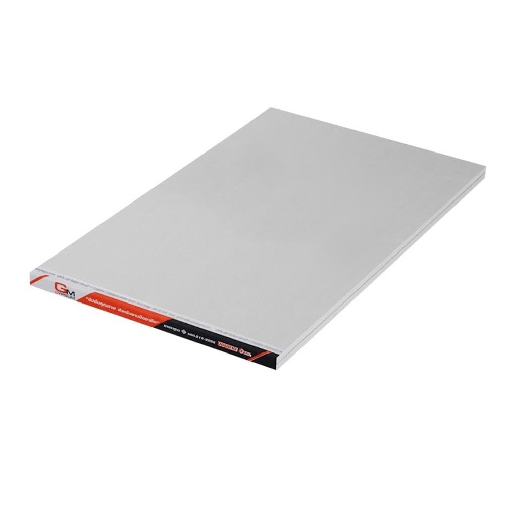 แผ่นยิปซั่ม GM ชนิดธรรมดา ขอบลาด RE 12 มม. 120X240 ซม.