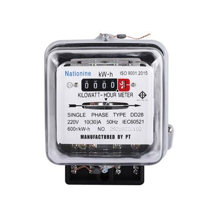 มิเตอร์ไฟ 10/30A DD28 1 เฟส 2 สาย NATIONINE_0
