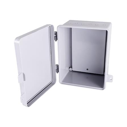 ตู้กันน้ำฝาทึบ ID 8.5x9.5 นิ้ว สีเทา_2