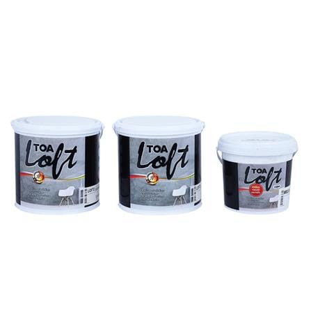 สีน้ำลอฟท์ภายนอก TOA LOFT2 สีเทากลาง 10 กก._1
