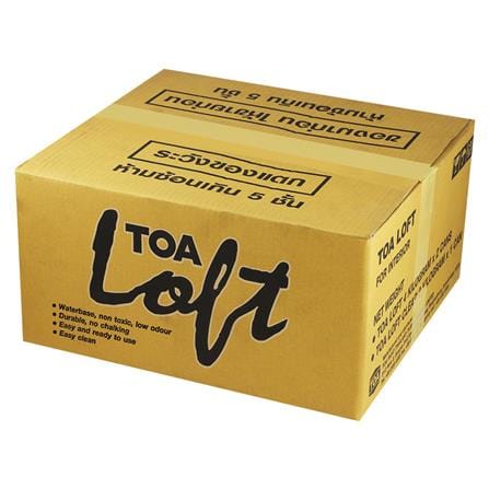 สีน้ำลอฟท์ภายนอก TOA LOFT3 สีเทาเข้ม 10 กก._4