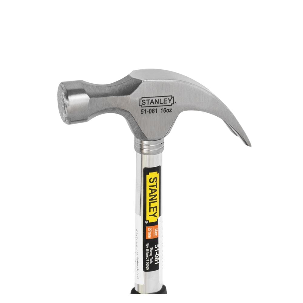 ค้อนหงอน ด้ามเหล็ก STANLEY 51-081 27 มม.