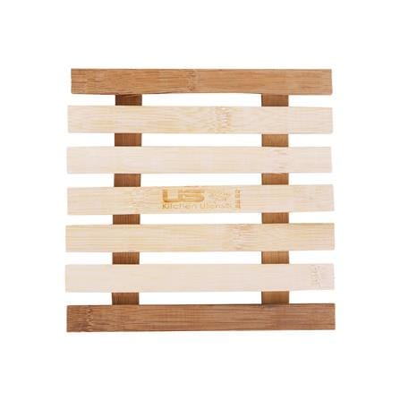ที่รองภาชนะร้อนไม้ทรงเหลี่ยม US BUSINESS 16X16 ซม._2